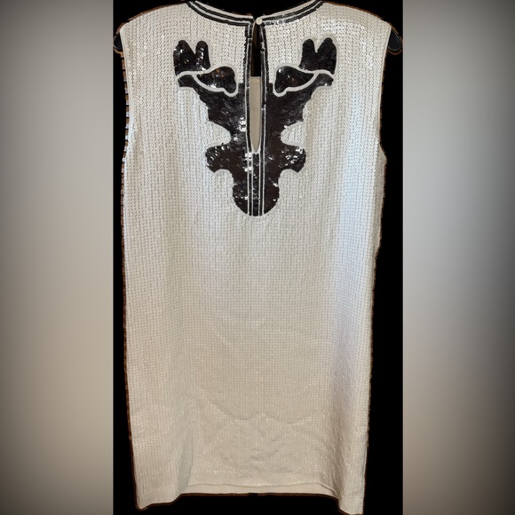 BCBG MaxAzaria sequin sleeveless mini dress, size Smalll, NWT - Picture 2 of 3